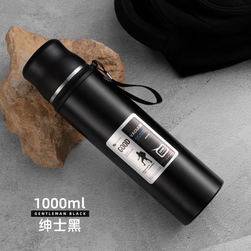 Capacious glass stainless steel, vacuum teapot for traveling, thermos 3