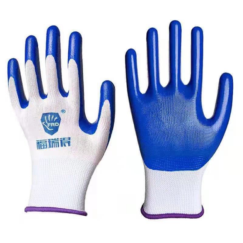 Wear-resistant non-slip rubber gloves 5