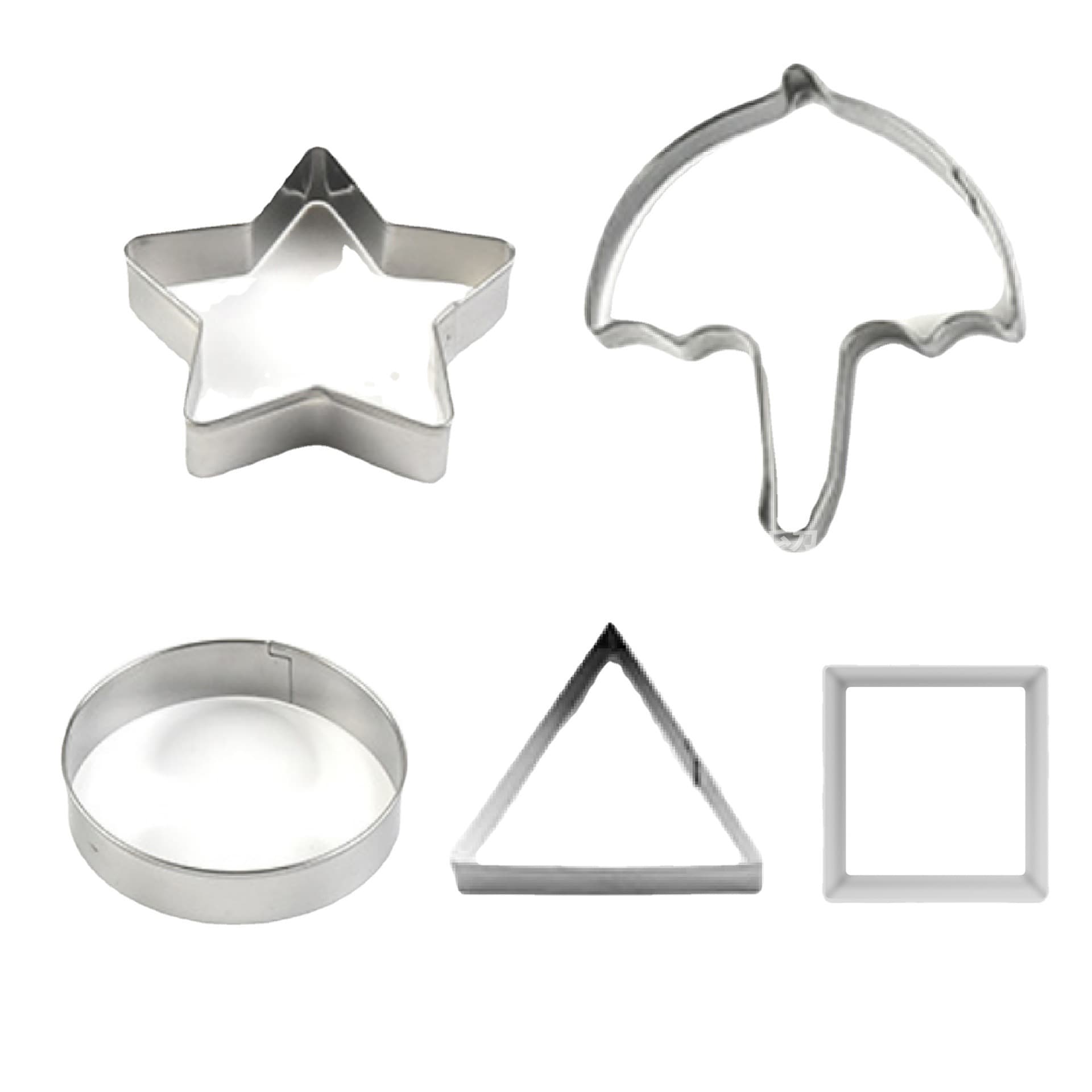 Compact mold stainless steel, umbrella 5