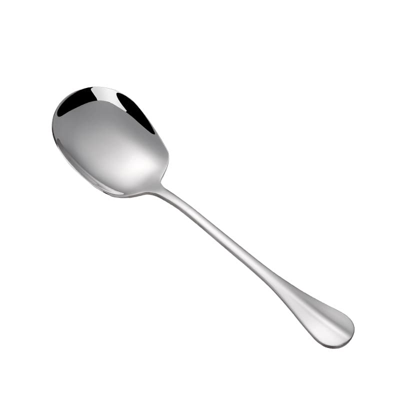 Stainless Steel Skin -Sepaner Restaurant Public Spoon Hotel Public Spoon Long -handle large spoon cafeteria buffet spoon service spoon 5