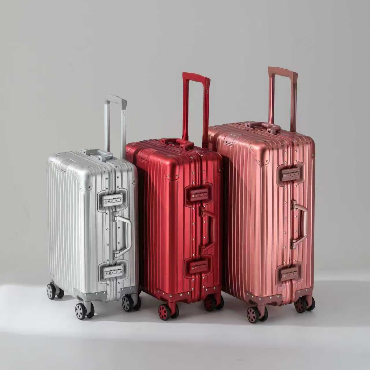 Suitcase, bag, aluminum-magnesium alloy, 20 inch, 24 inch, 20 inch 2