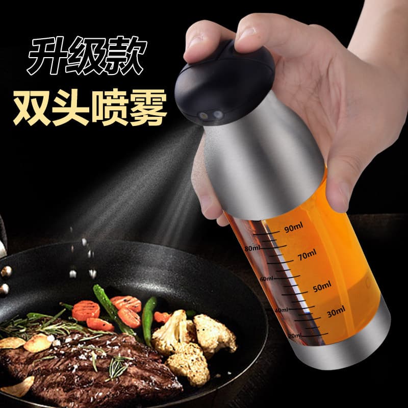 Oil dispenser stainless steel, olive oil, electrospray, (Physicals) 1