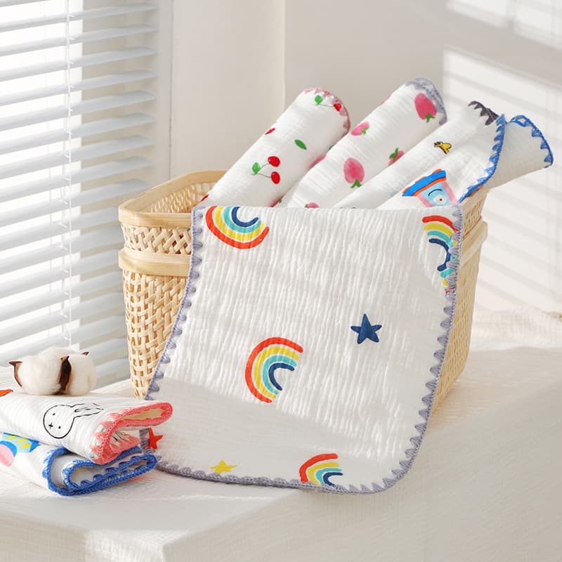 Cotton pillow, gauze cooling headrest for new born 2
