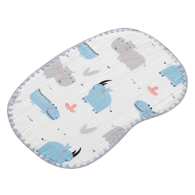 Cotton pillow, gauze cooling headrest for new born 5