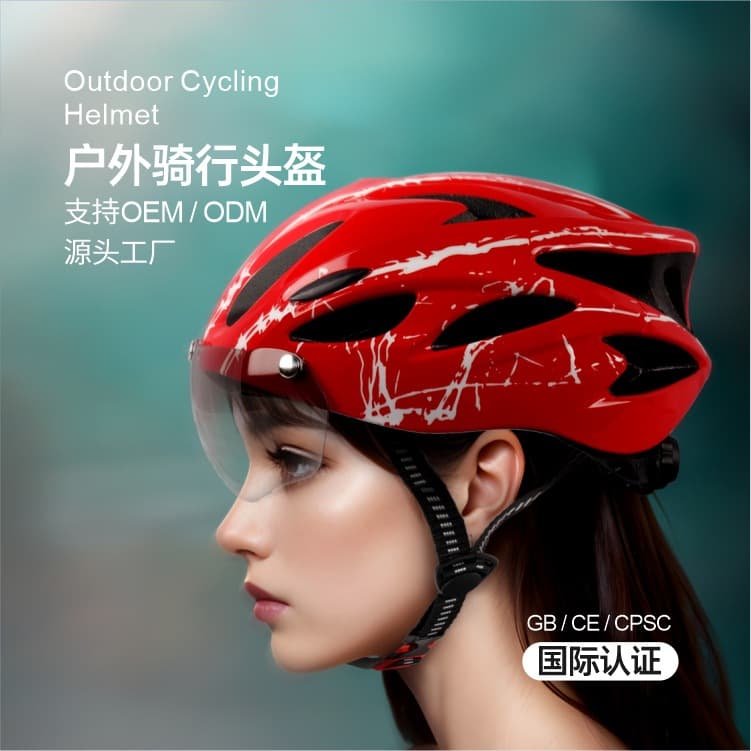 Bike for cycling, helmet, protecting glasses 1