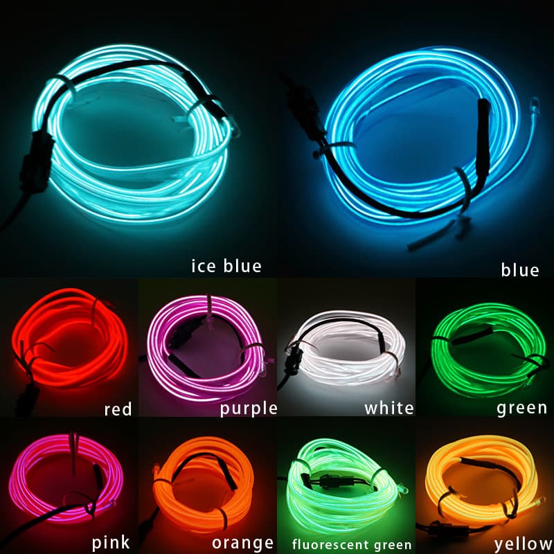 Cold -ray car atmosphere lamp Inner atmosphere light light emitting car rhythm lamp universal payment free installation 3