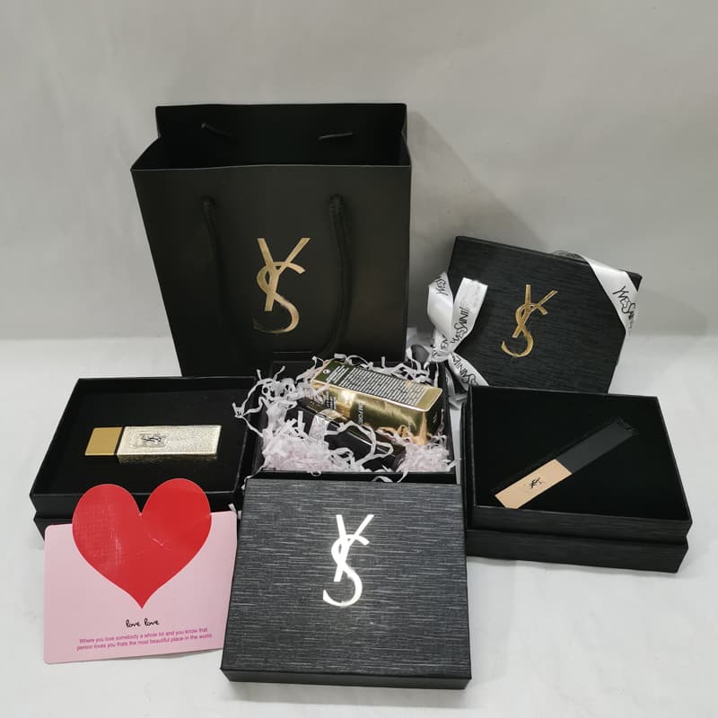 Lipstick, gift box, bar, perfume, linen bag, square tube, Birthday gift 1