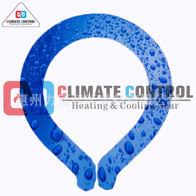 2021 Intelligent wearable cooling scarf Repeatable neck cooler to relieve thermal heat and fever 1