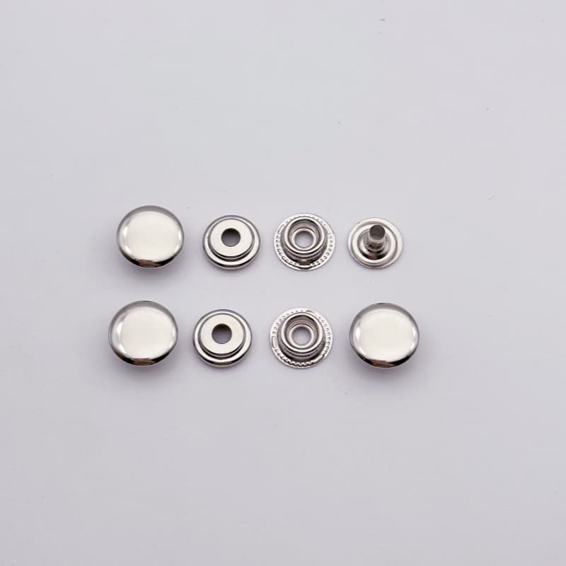 Metal Sihelong button seam iron -based buckle button leather bag clothing gift box hardware accessories 4
