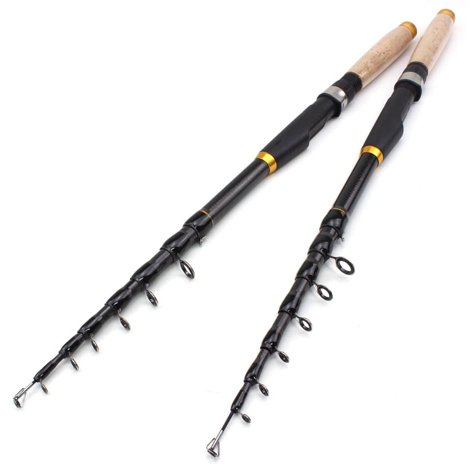 Cross -border one -generation super short shrinkage road Asian pole short sea pole wood handle fishing rod Europe and the United States sells more than 10,000 fishing gear 1