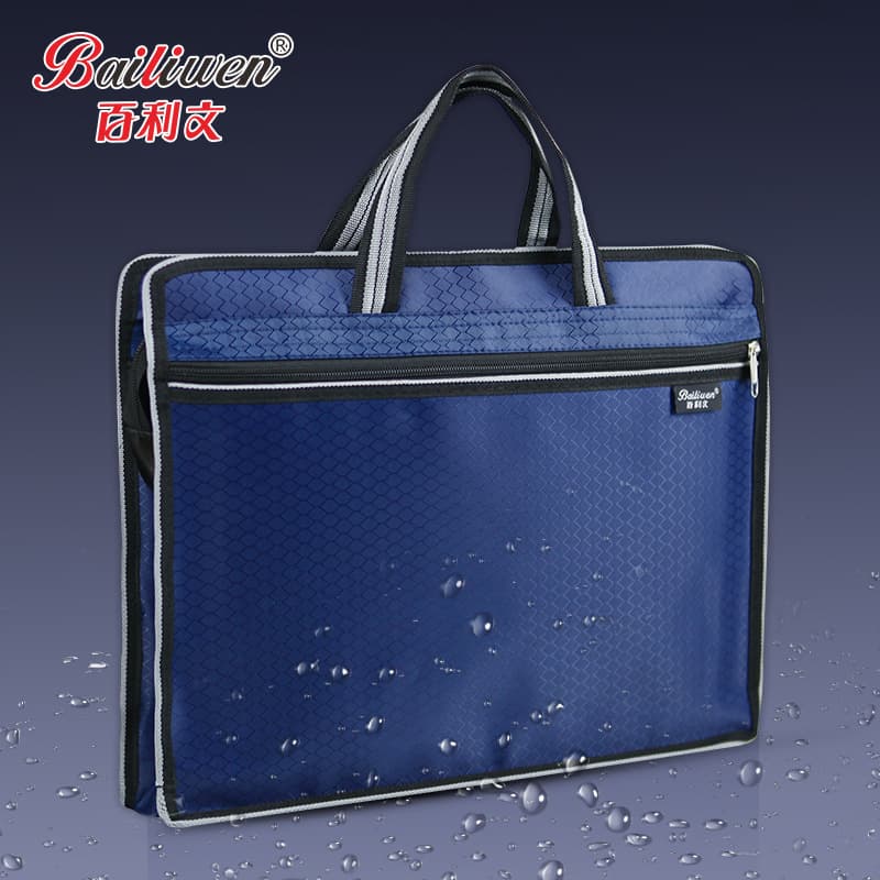 Baili H136/137/138 Oxford Cloth Briefcase Hand-held File Bag 3