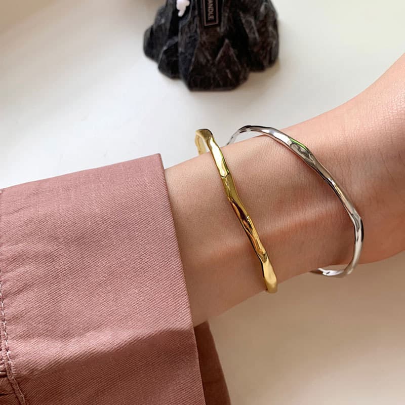 South Korean goods, elegant bracelet, silver 925 sample, light luxury style 1