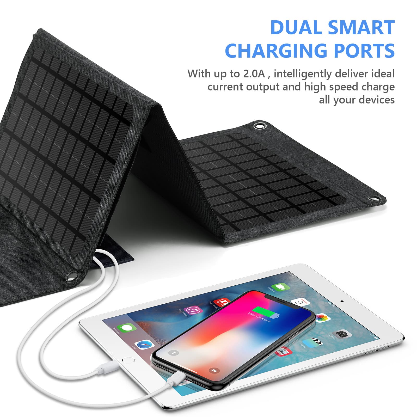 Single crystal solar-powered, battery, wrench, photovoltaic mobile phone charging, 24W 3