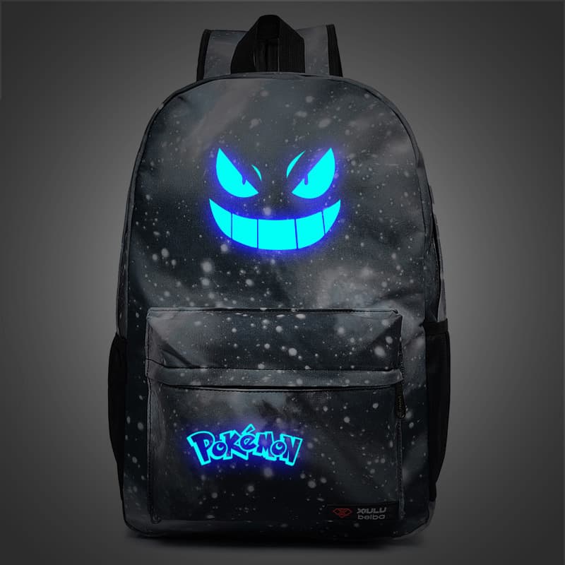 Monster, backpack for students for men and women, Gengar, primary and secondary school