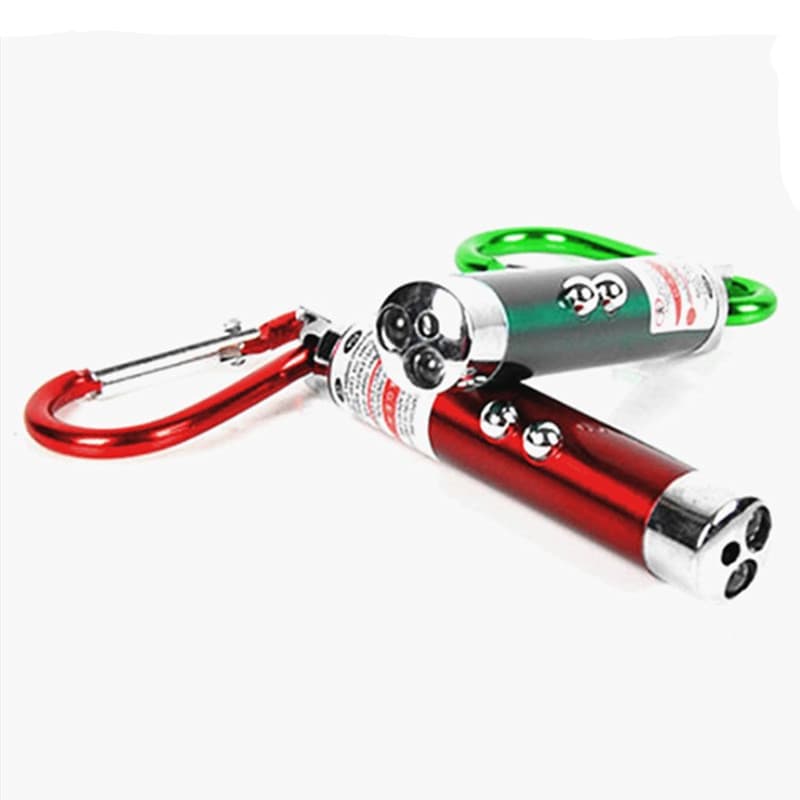 (Cross-border trading), small flashlight with laser, travel flashing lamp, three-in-one 5