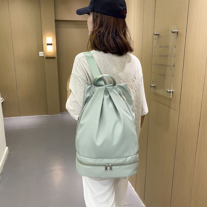 Summer beach waterproof bag wet and dry separation for swimming, storage system, sports backpack, equipment, worn on the shoulder 4
