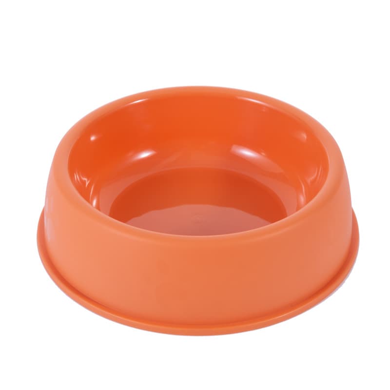 Cat bowl plastic pet dog bowl dog food bowl cat food bowl dog food dog cat single bowl kitten anti -flip catwater bowl cat food 5