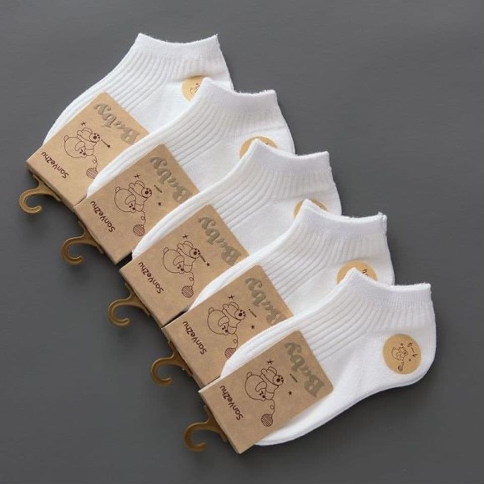 Children's cotton summer thin breathable socks for students, 100% cotton 1