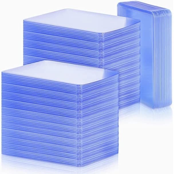 35pt-180pt transparent card protective kit card clip collection card baseball card trading card game card star card set 5