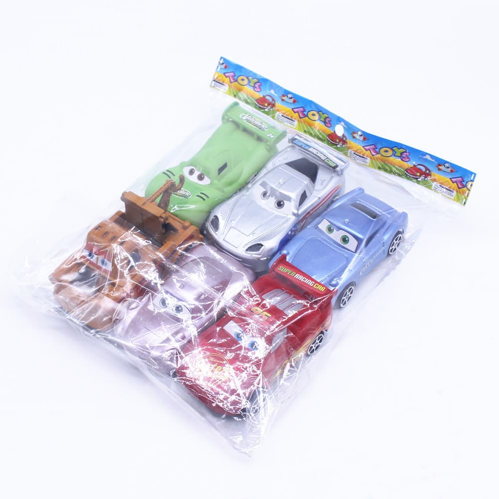 Set, children's car model for boys, 6 pieces 3