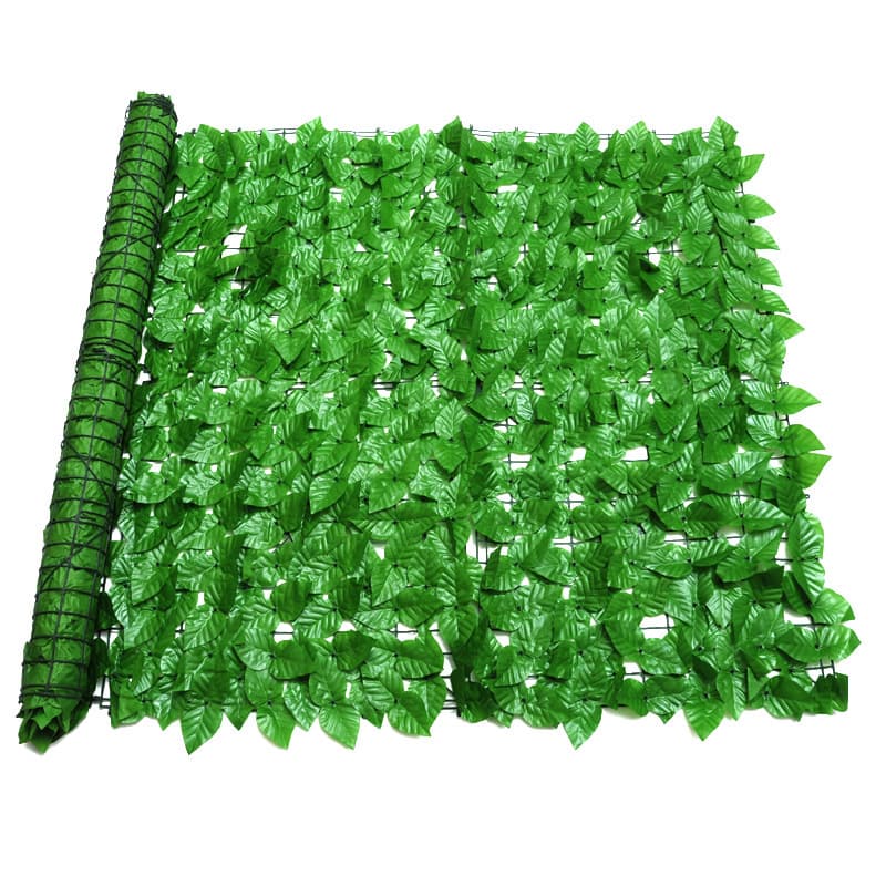 Simulation plant wall plastic leaf outdoor garden garden decorative green leaf simulation fence artificial green plantation fence 5