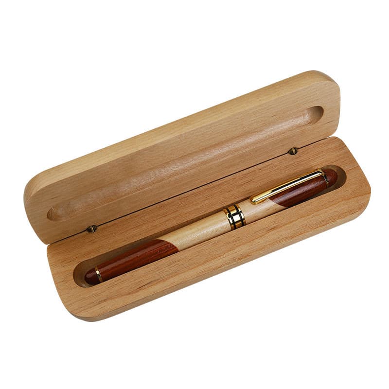 Wooden ballpoint pen, rollerball pen, gift box, set for office, Birthday gift, custom-made 5