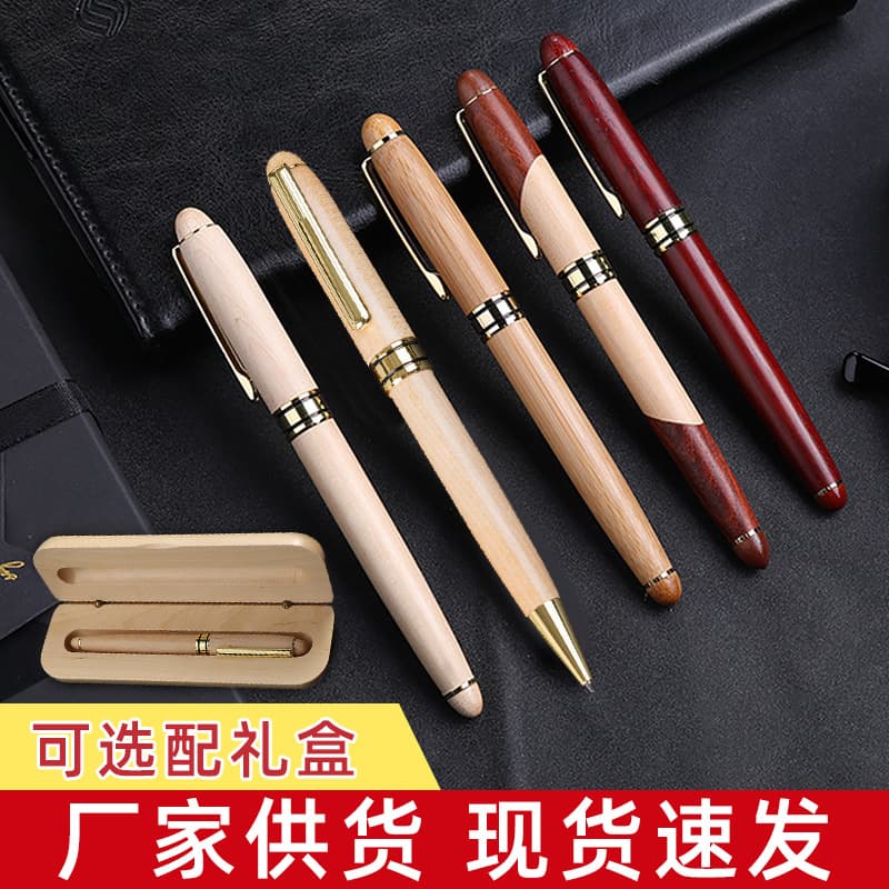 Wooden ballpoint pen, rollerball pen, gift box, set for office, Birthday gift, custom-made 1