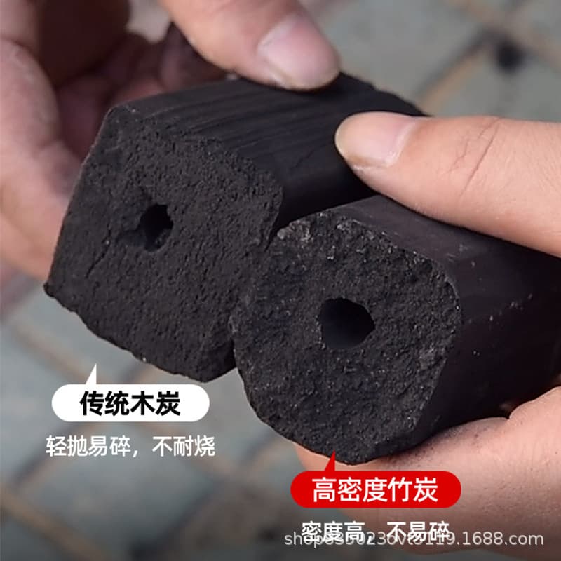 Barbecue charcoal family tobacco -free fruit charcoal mechanism, charcoal user outside the barbecue high -temperature charcoal bamboo charcoal wholesale manufacturer 3