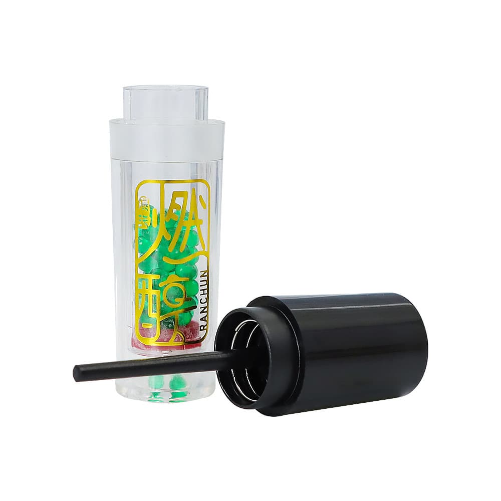 New plastic cigarette burst box manual DIY cigarette installation push push push -toast cigarette cigarette multi -flavored burst beads 5