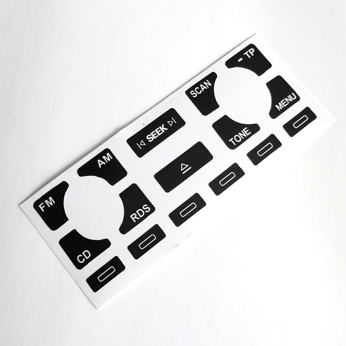 AS/TP multimedia radio key repair sticker is suitable for Audi A4 B6 B7/A6/A2 A3 2