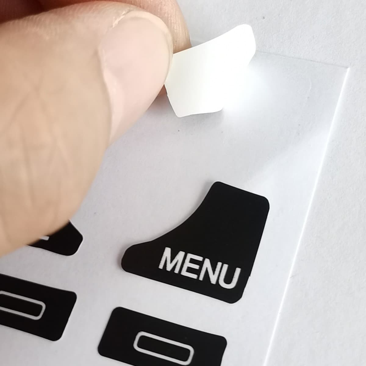 AS/TP multimedia radio key repair sticker is suitable for Audi A4 B6 B7/A6/A2 A3 4
