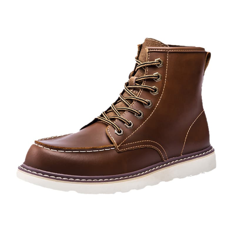 Extra large size men's shoes 45 size 46 spring and autumn retro Martin boots men's size 47 size 48 size 49 plush work boots men 5