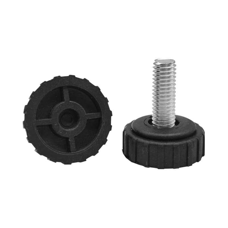 M6 straight -line adjustment foot plastic adjustment foot table leg adjustment toes increase to increase the hem can adjust the foot hardware furniture accessories 5