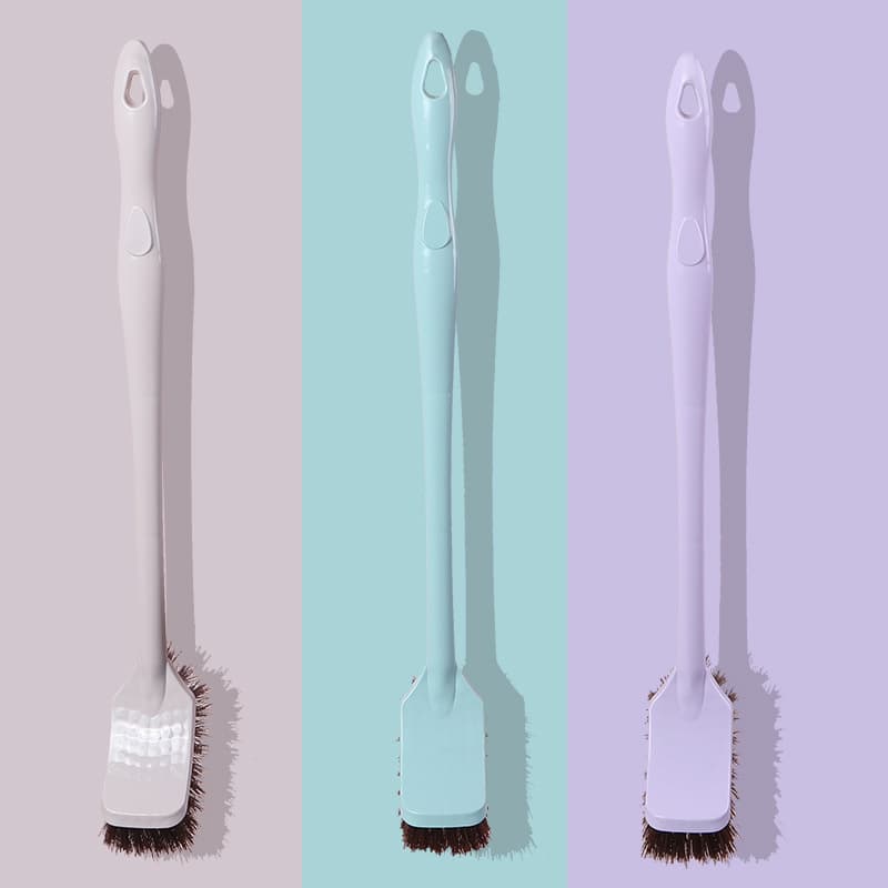 Household creative long -handle toilet brush can hang the bathroom toilet toilet, bathing bathroom plastic cleaning brush 2