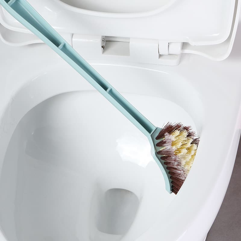 Household creative long -handle toilet brush can hang the bathroom toilet toilet, bathing bathroom plastic cleaning brush 3