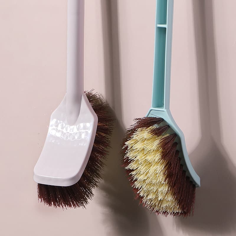 Household creative long -handle toilet brush can hang the bathroom toilet toilet, bathing bathroom plastic cleaning brush 4