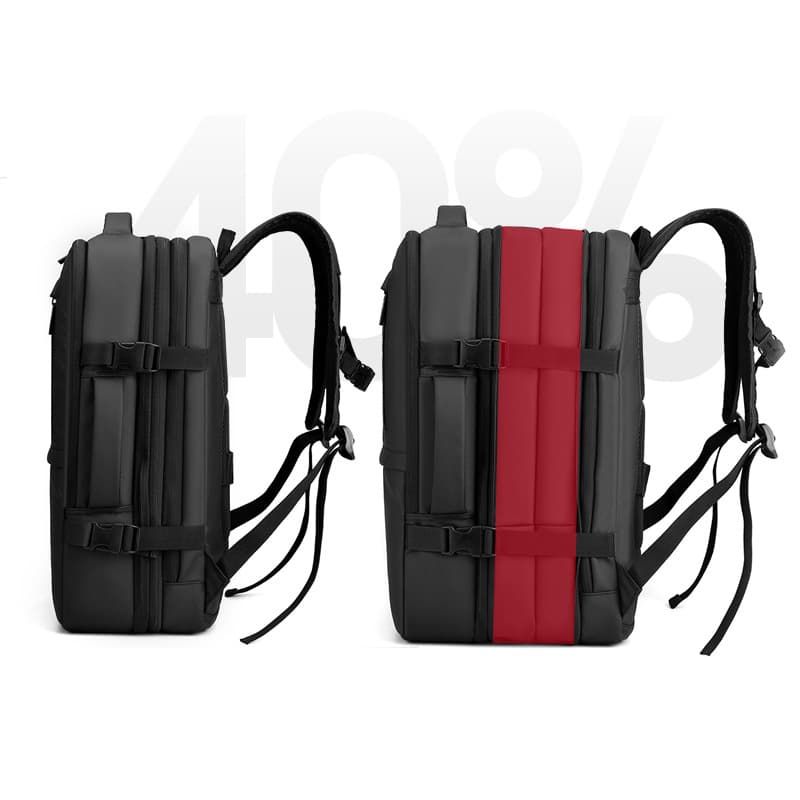Men's fashionable backpack, laptop, capacious bag, business version, 17 inch, high-quality style 3