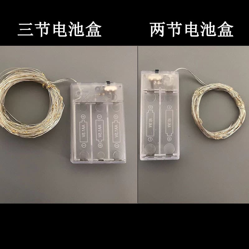 Two sections, three quarters of battery box copper line festivals wedding party decorative net red background wall 1