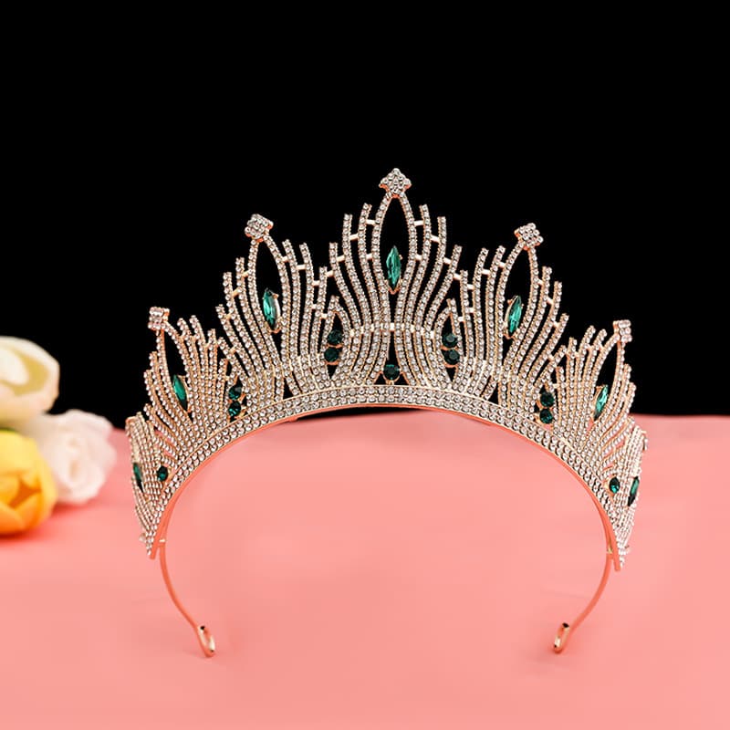 Children's crown, hair accessory, bride's veil, Birthday gift, internet celebrity 3