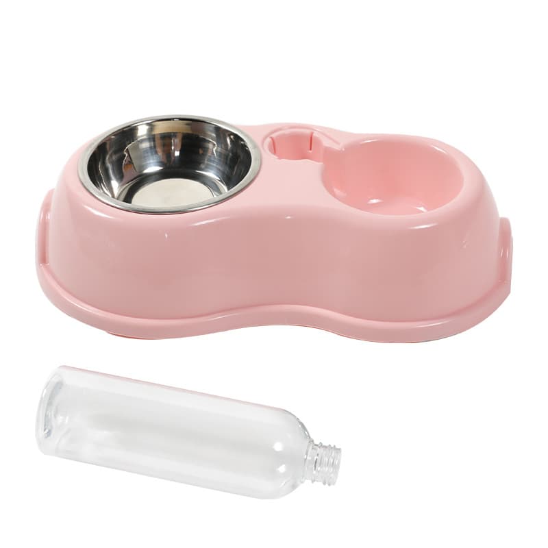 Cat automatic water dispenser feeder anti -turning dog food pot cat bowl cat bowl cat feed dog bowl manufacturer wholesale 5