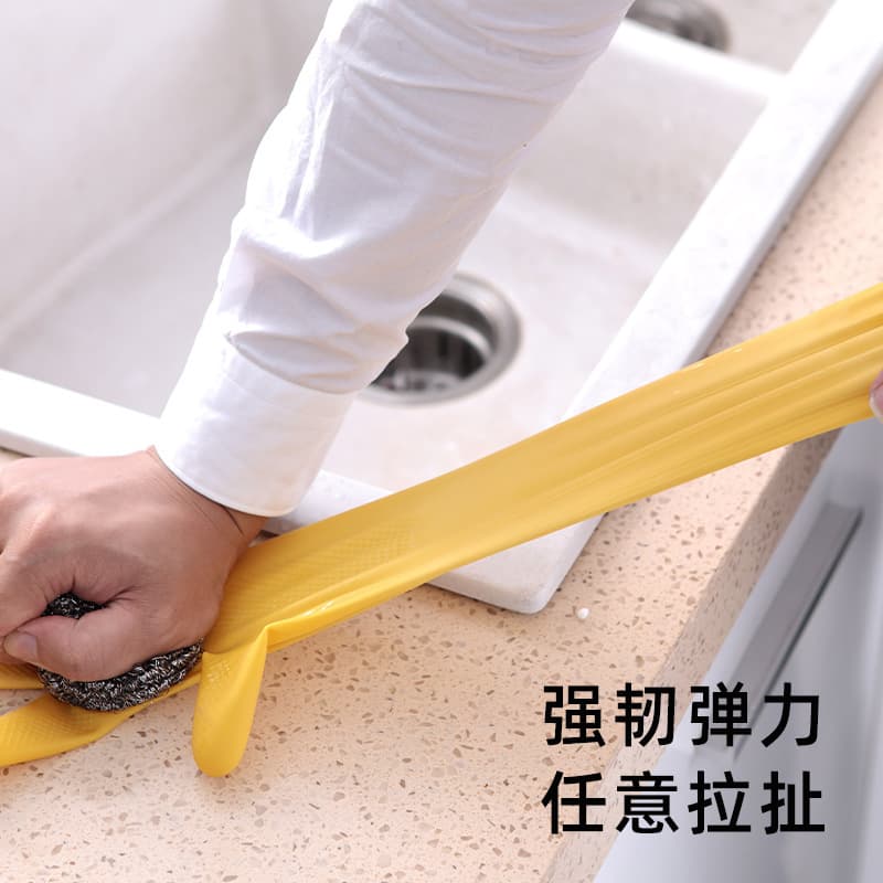 (Wholesale), gloves PVC for home use, hygienic case bag, increased thickness 3