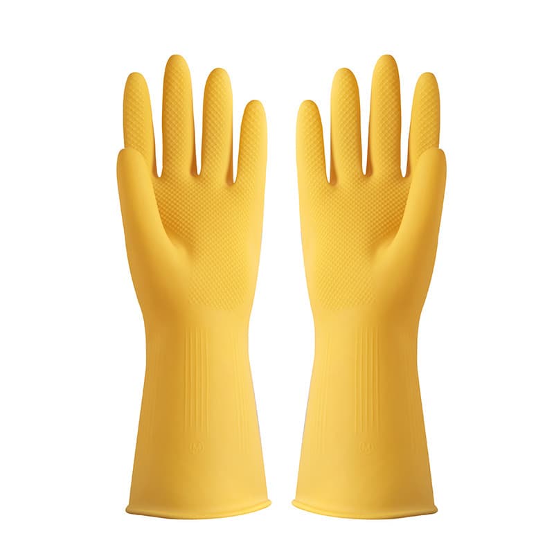 (Wholesale), gloves PVC for home use, hygienic case bag, increased thickness 5