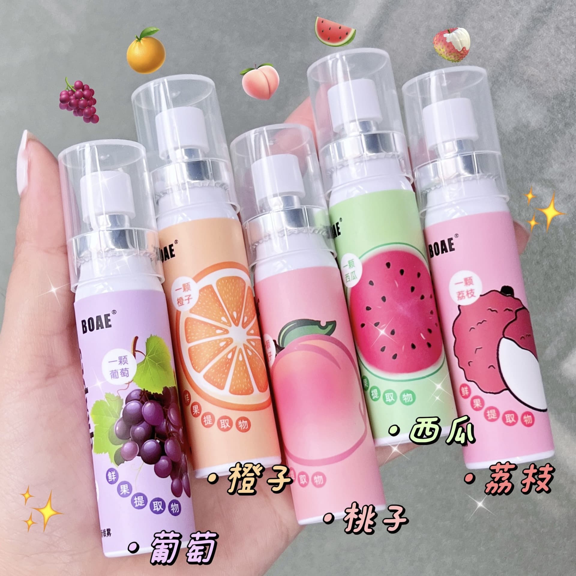 Fresh spray strongly flavoured, fruit flavor, 20 ml, long-term effect 2