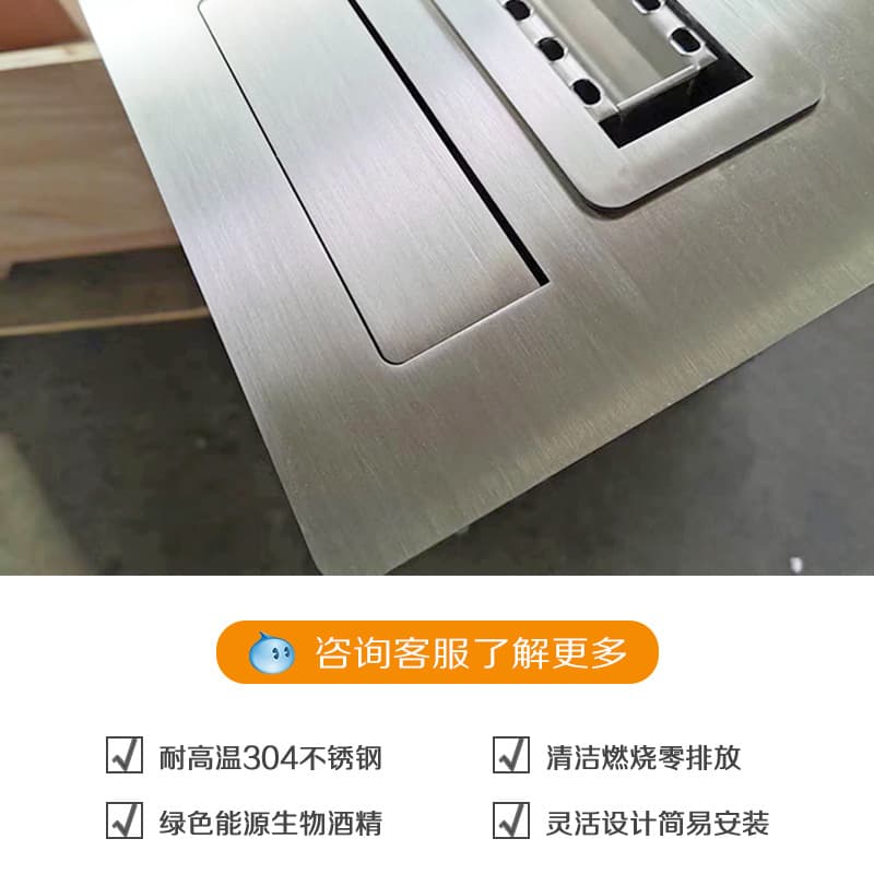 Flame heater home heater fireplace core villa living room decoration retro B&B wholesale smart heating 3