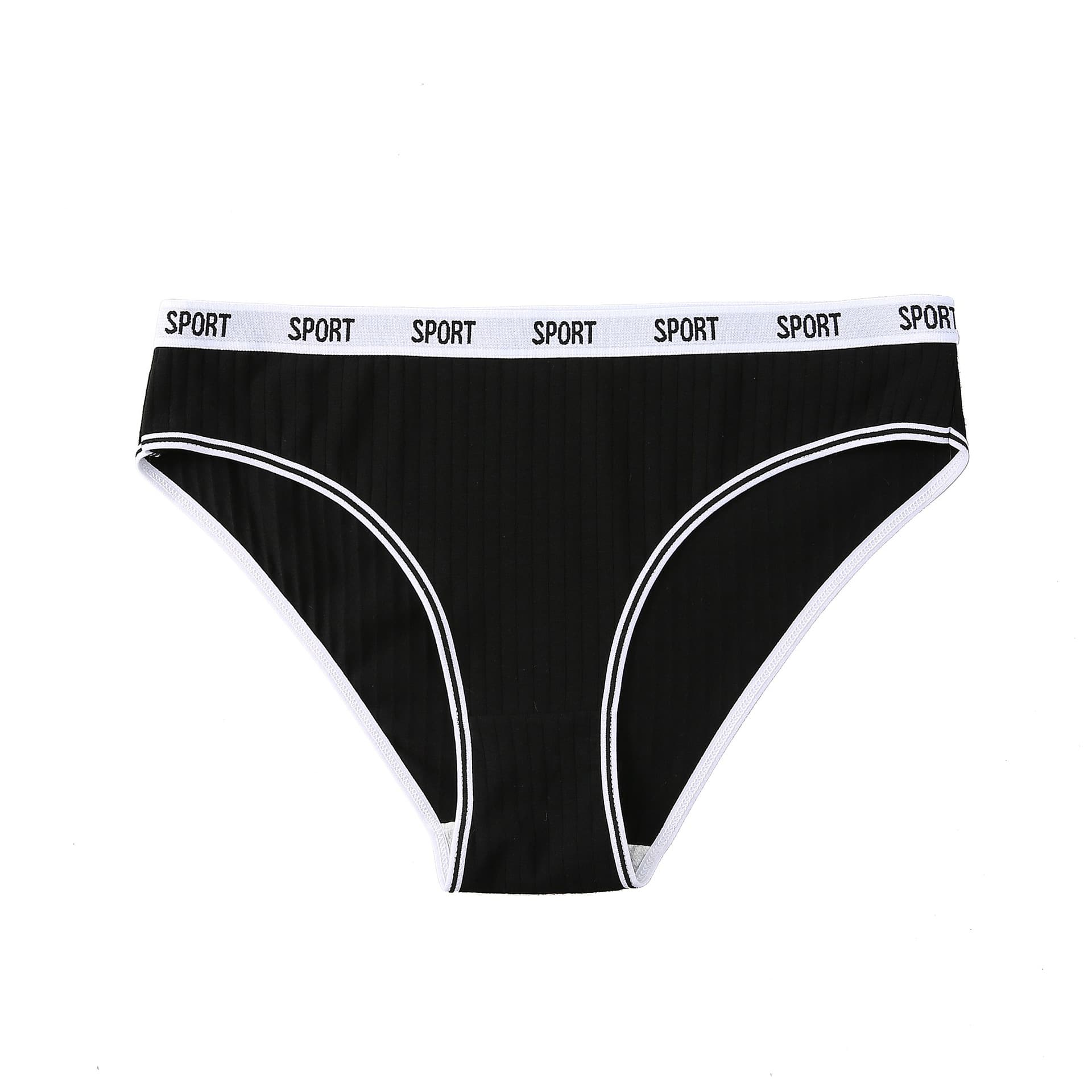 (Wholesale), underwear, Japanese cotton sports trousers, solid color sexy breathable pants 5