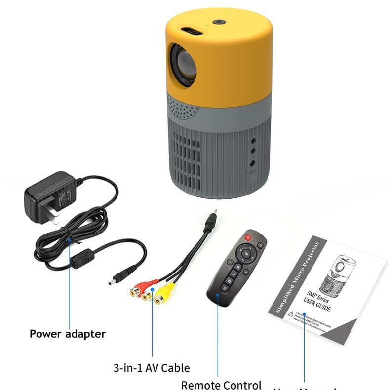 YＴ４０0 Home Mini Projector Micro Children's Home Portable LED Projector 1