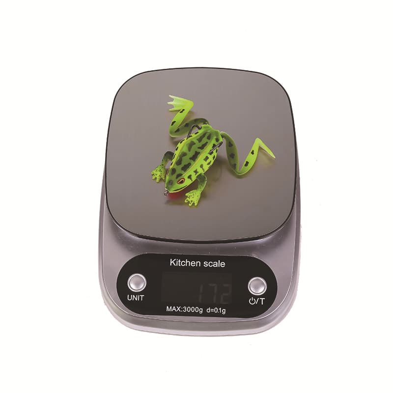 Thunder frog fake bait 6.5cm/17.2g toad frog frog soft bait simulation bait fishes fishing bait iconic bait 5