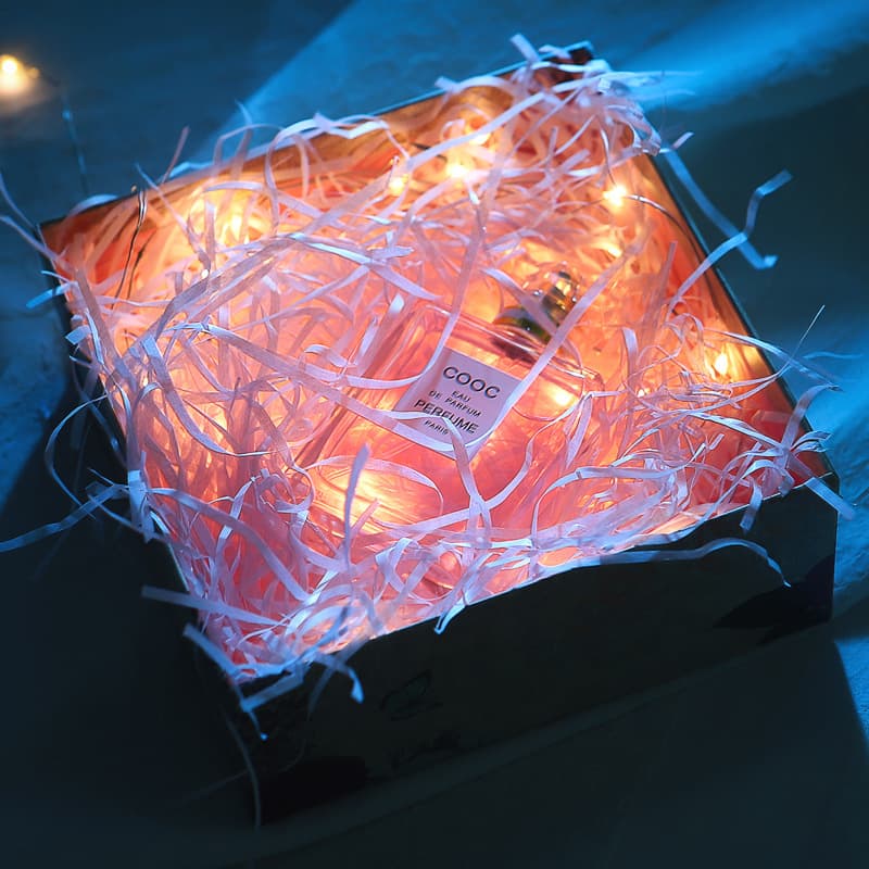 LED copper wire light string DIY flower bundle packaging full of sky stars ins festival decorative light flash lamps 2