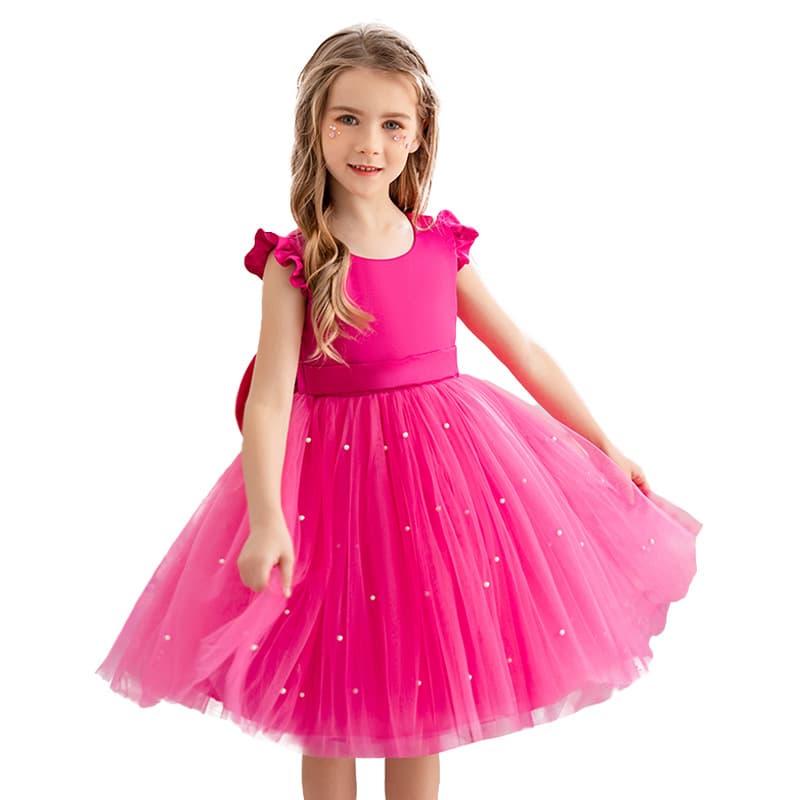Small princess costume, skirt, children's dress, piano performance costume 5