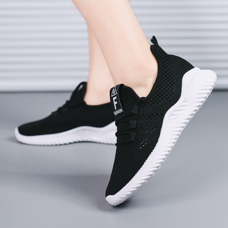 One piece drop shipping summer mesh shoes Feiwei casual women's shoes breathable lightweight sports shoes running shoes women's mesh shoes 2
